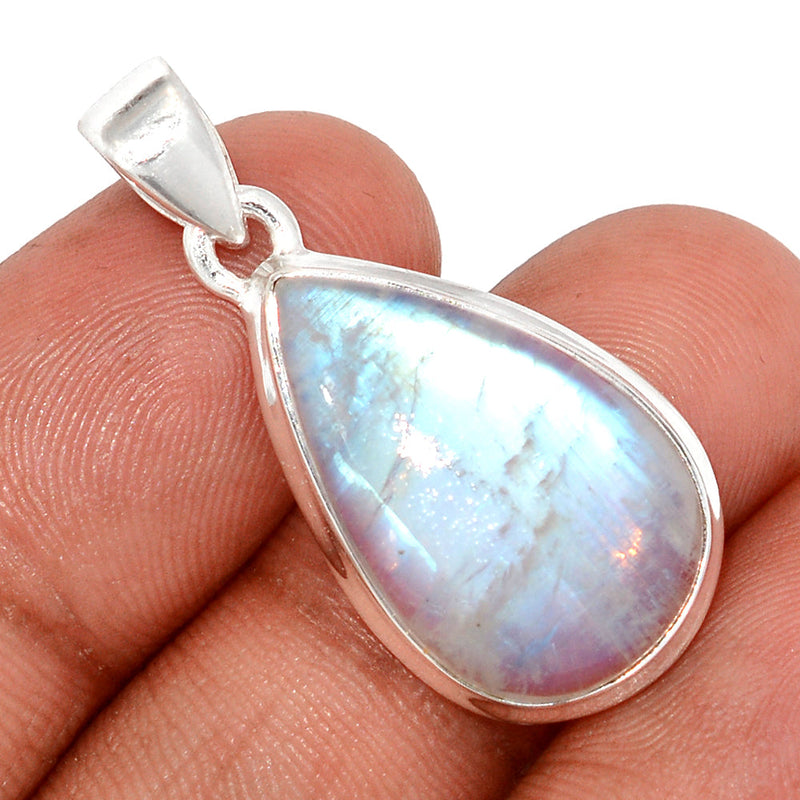 1.3" Blue Fire Moonstone Pendants - BFMP2859