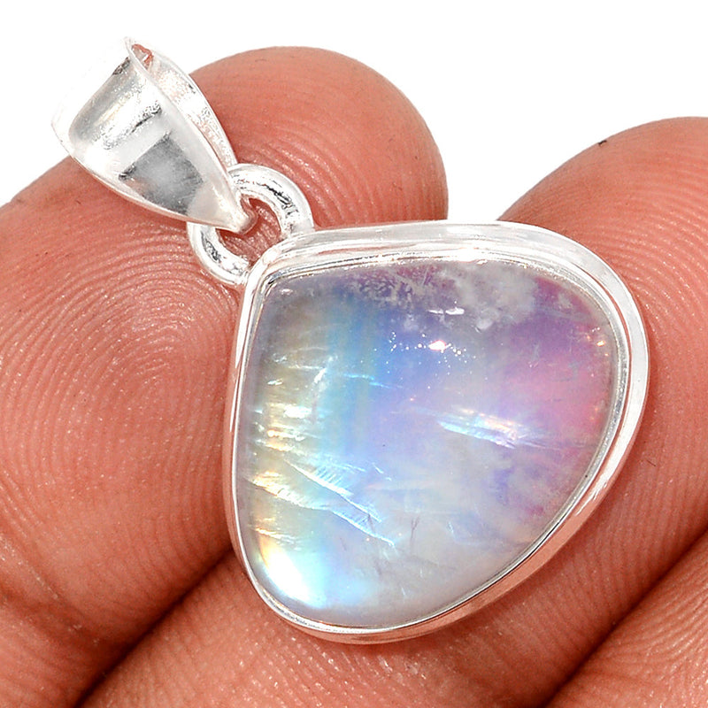 1.1" Blue Fire Moonstone Pendants - BFMP2864