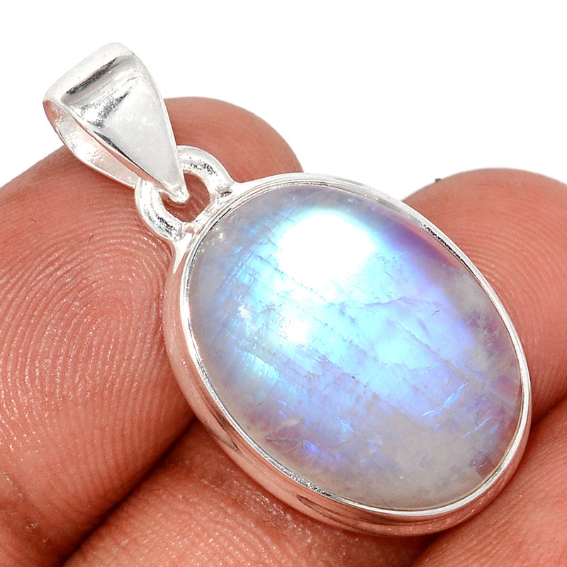 1.2" Blue Fire Moonstone Pendants - BFMP2865