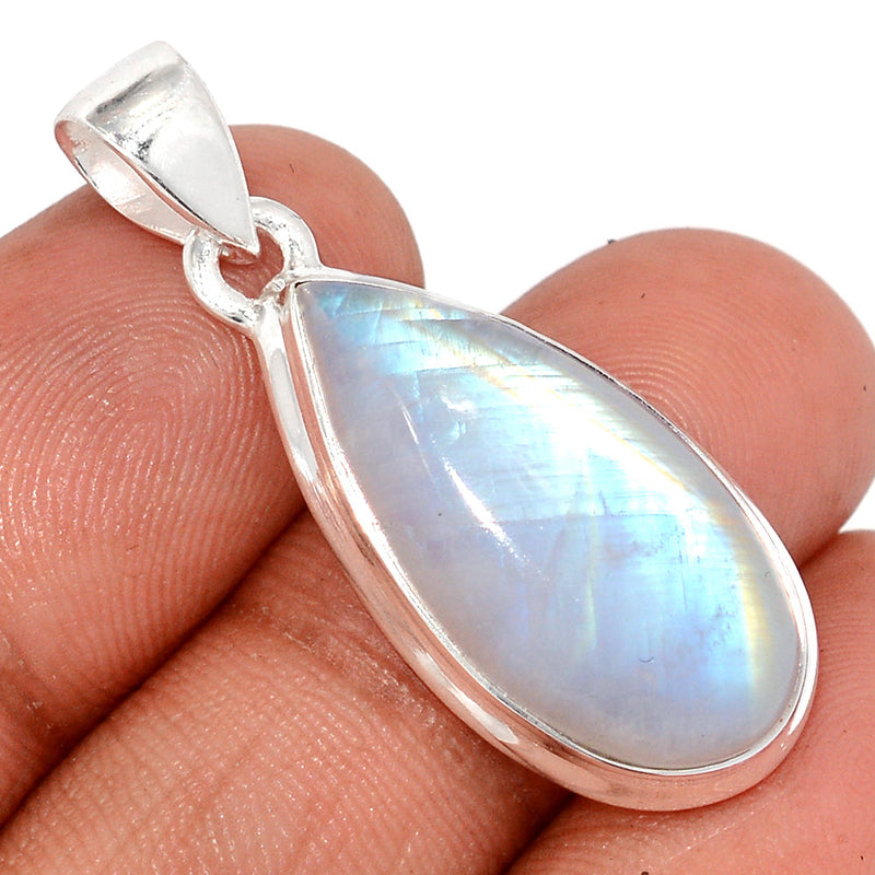 1.5" Blue Fire Moonstone Pendants - BFMP2867