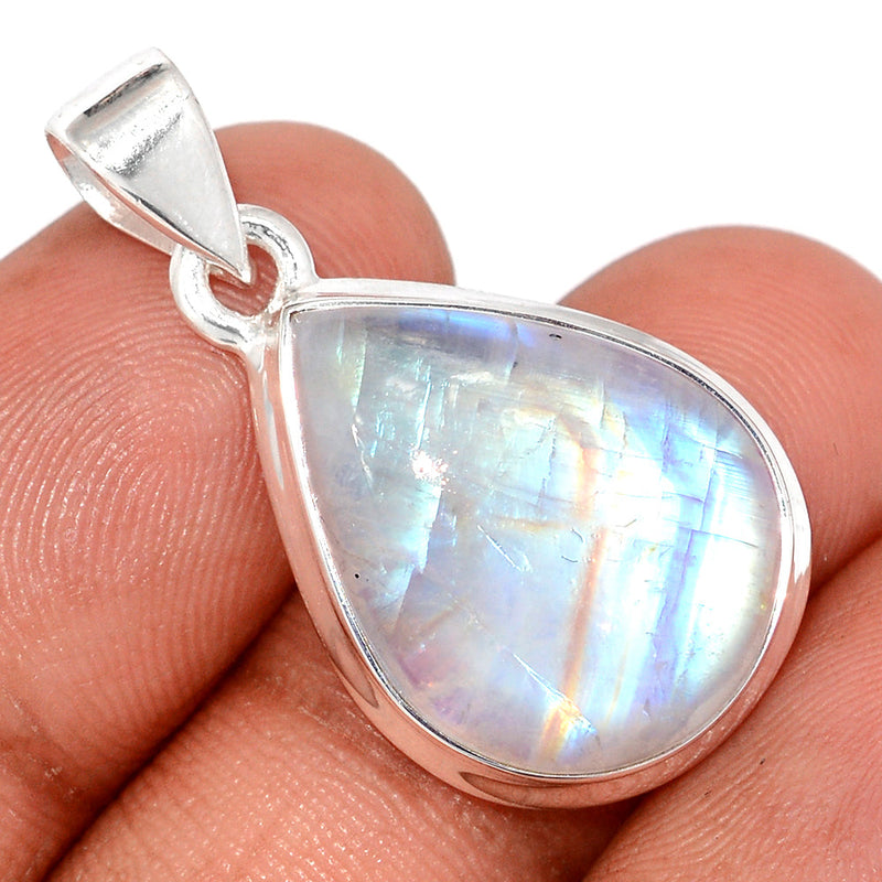 1.3" Blue Fire Moonstone Pendants - BFMP2872