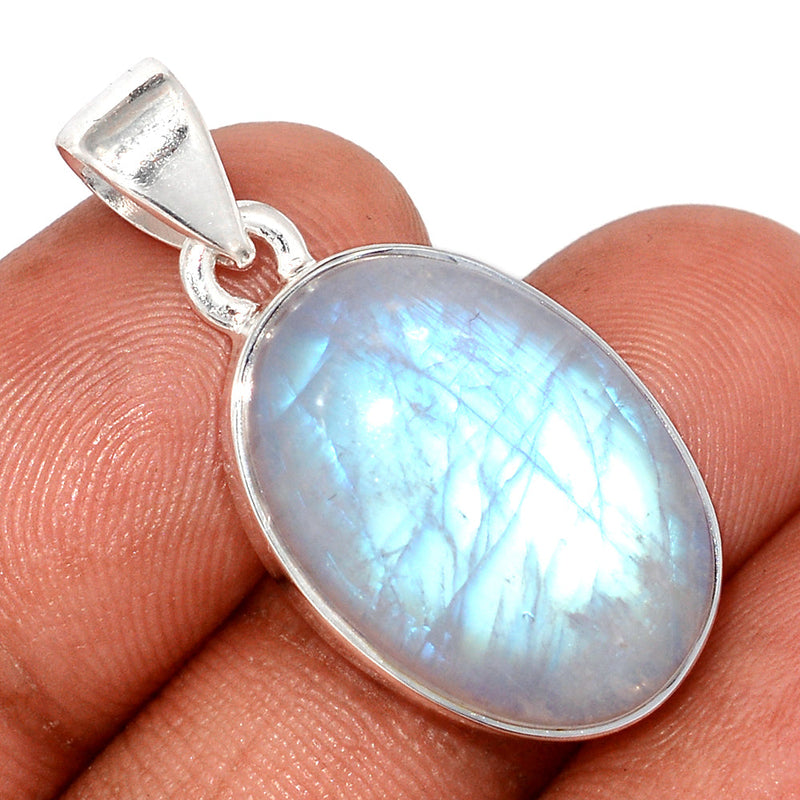 1.3" Blue Fire Moonstone Pendants - BFMP2878