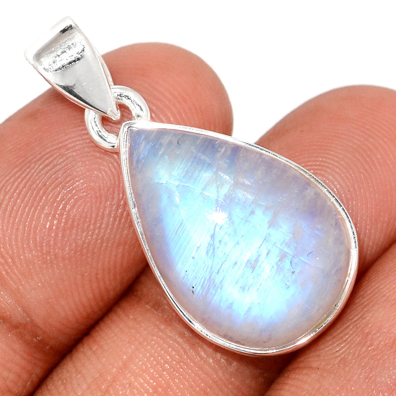 1.3" Blue Fire Moonstone Pendants - BFMP2881