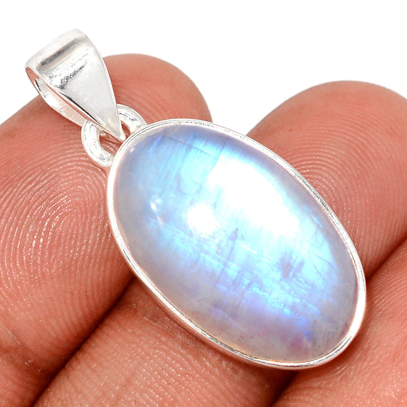 1.3" Blue Fire Moonstone Pendants - BFMP2882