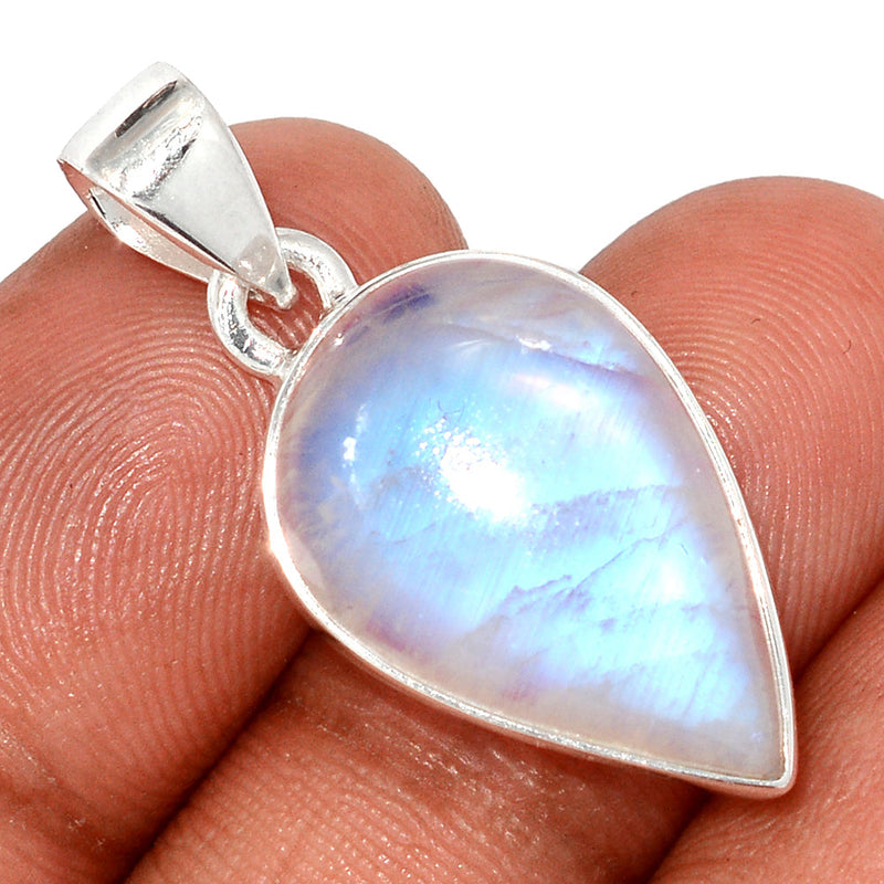 1.3" Blue Fire Moonstone Pendants - BFMP2884