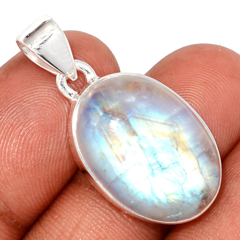 1.3" Blue Fire Moonstone Pendants - BFMP2887