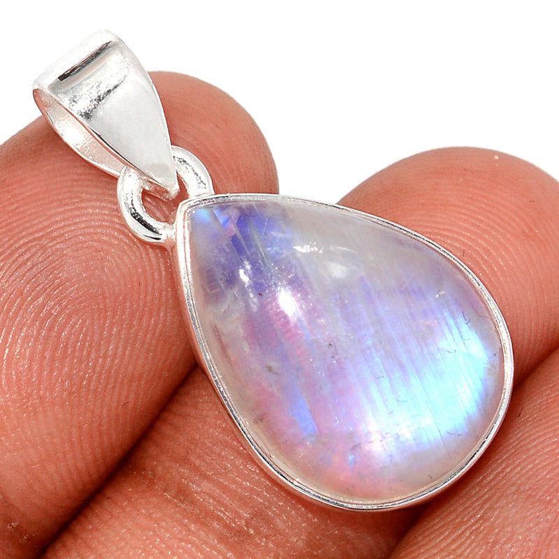 1.2" Blue Fire Moonstone Pendants - BFMP2888