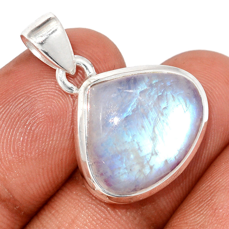 1.1" Blue Fire Moonstone Pendants - BFMP2890
