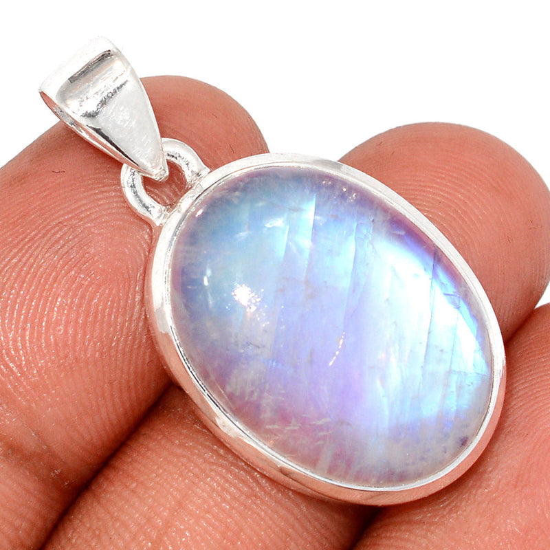 1.3" Blue Fire Moonstone Pendants - BFMP2892