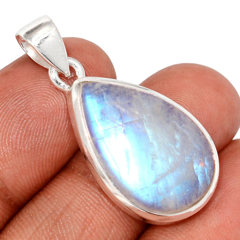 1.5" Blue Fire Moonstone Pendants - BFMP2893