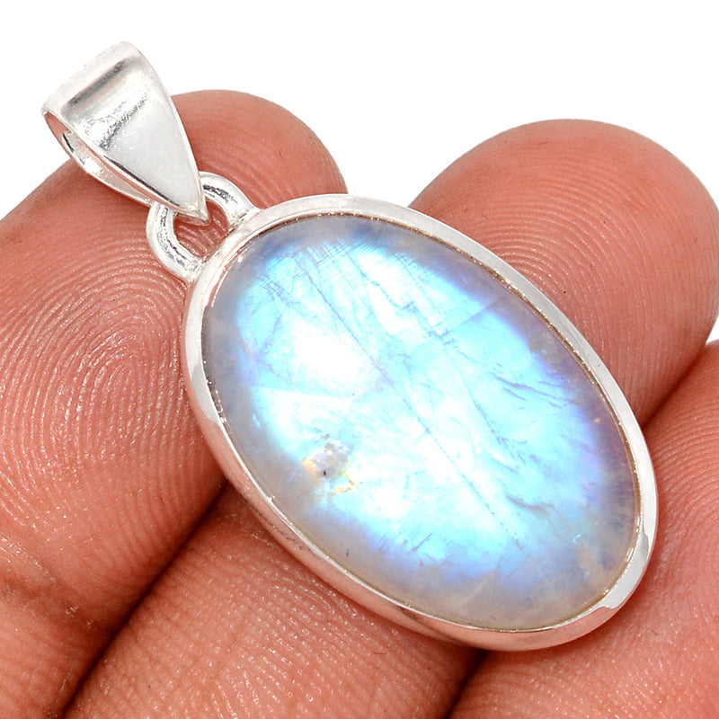1.5" Blue Fire Moonstone Pendants - BFMP2896
