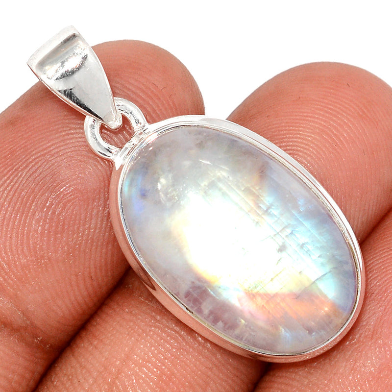 1.3" Blue Fire Moonstone Pendants - BFMP2901