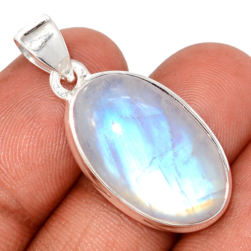 1.3" Blue Fire Moonstone Pendants - BFMP2905