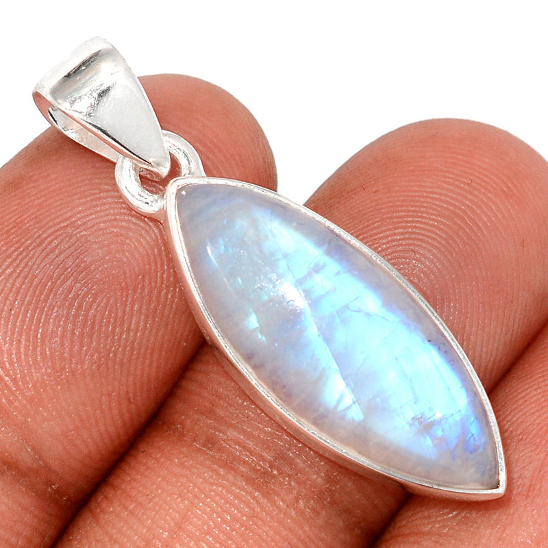 1.5" Blue Fire Moonstone Pendants - BFMP2908