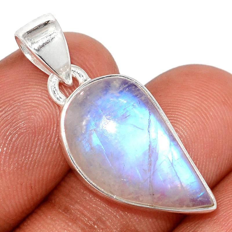 1.2" Blue Fire Moonstone Pendants - BFMP2910
