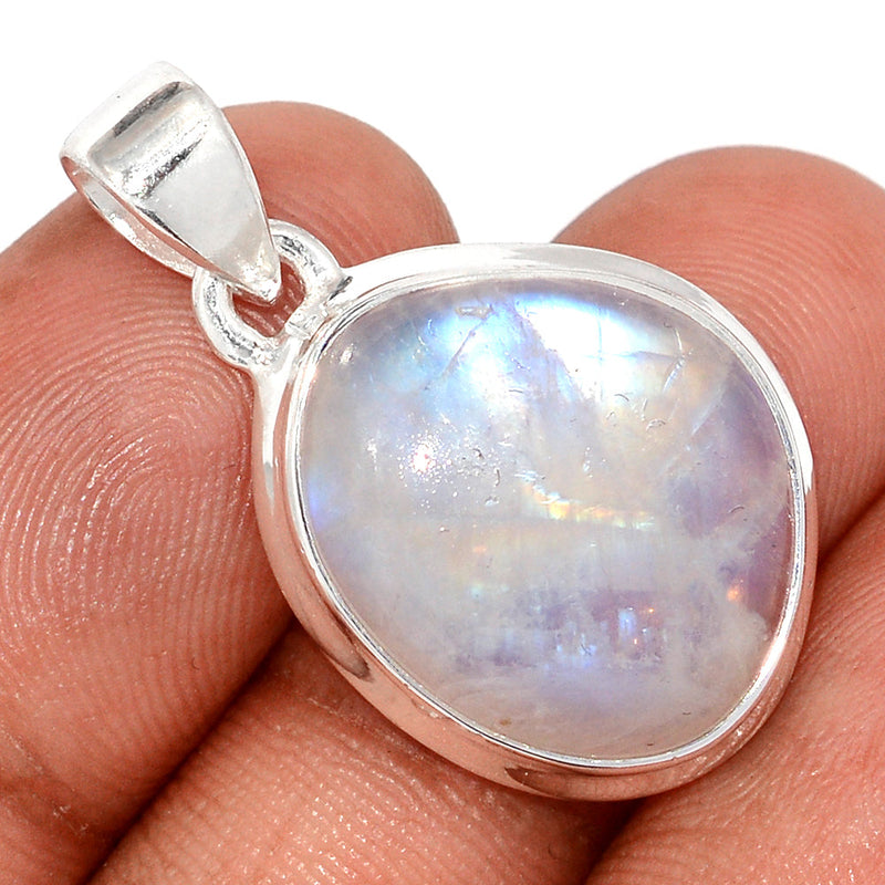 1.2" Blue Fire Moonstone Pendants - BFMP2917