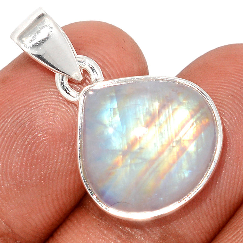1.1" Blue Fire Moonstone Pendants - BFMP2924