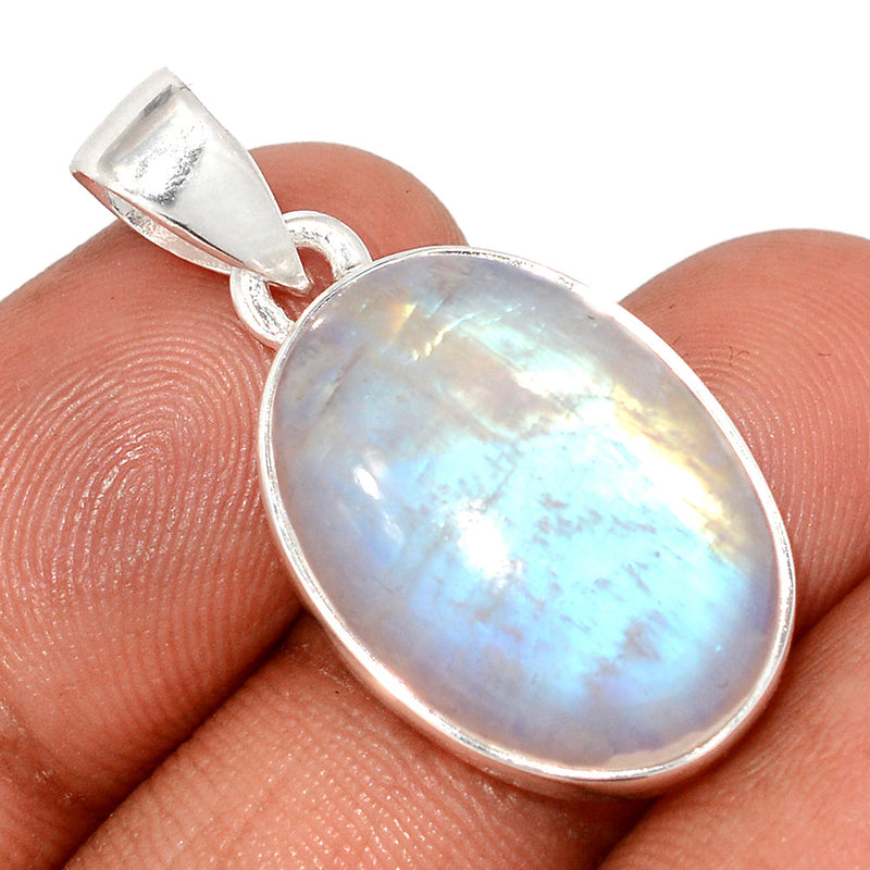 1.3" Blue Fire Moonstone Pendants - BFMP2927