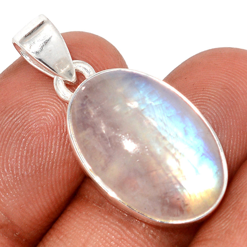 1.2" Blue Fire Moonstone Pendants - BFMP2930