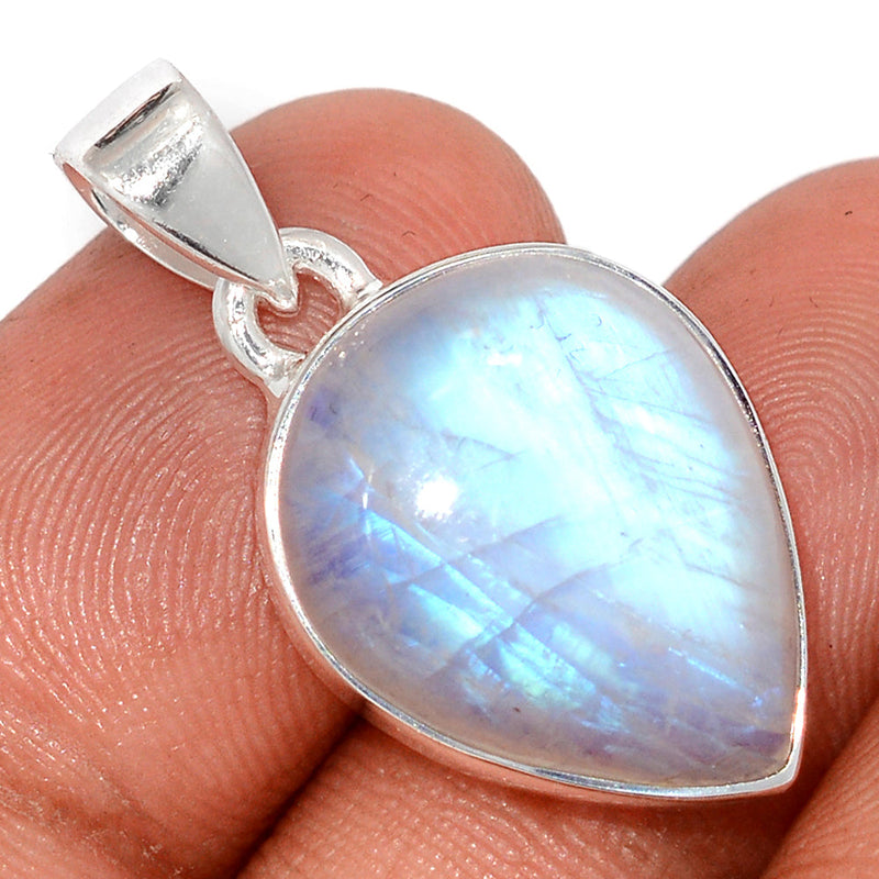 1.2" Blue Fire Moonstone Pendants - BFMP2934