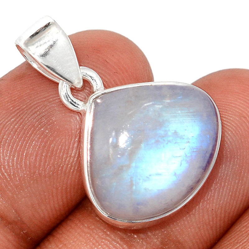 1.1" Blue Fire Moonstone Pendants - BFMP2936