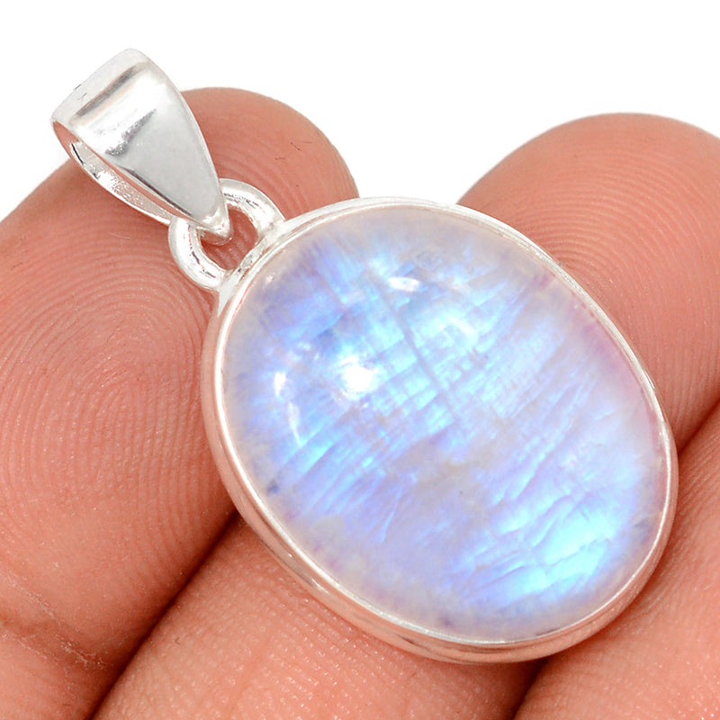 1.3" Blue Fire Moonstone Pendants - BFMP2942