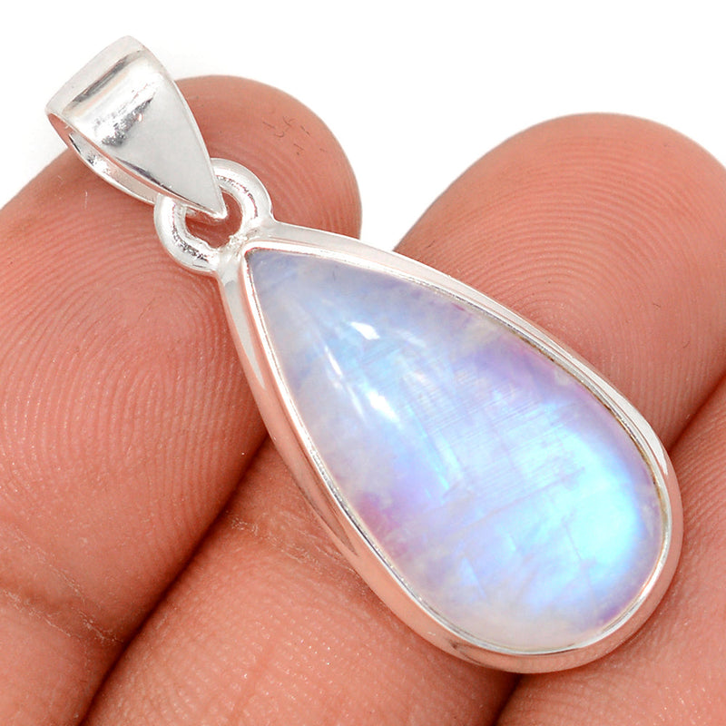 1.5" Blue Fire Moonstone Pendants - BFMP2946