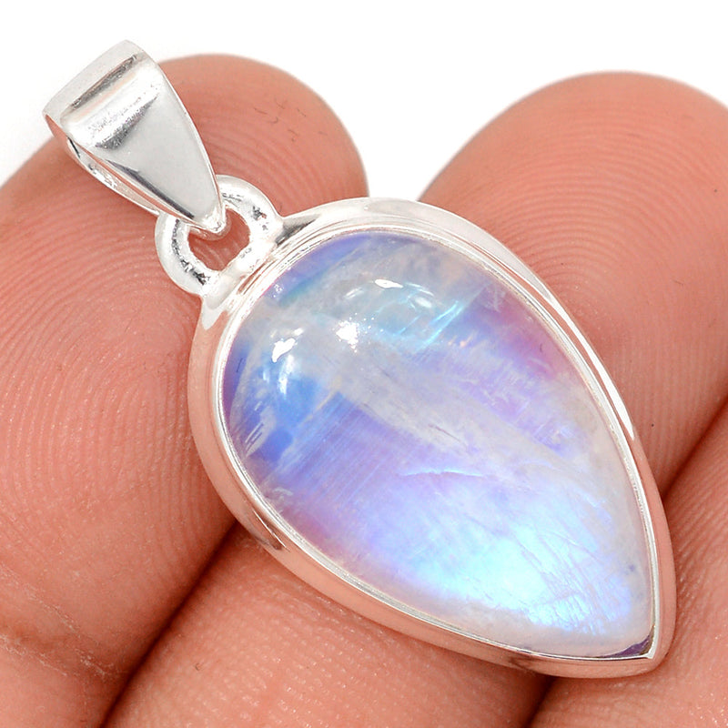 1.3" Blue Fire Moonstone Pendants - BFMP2947