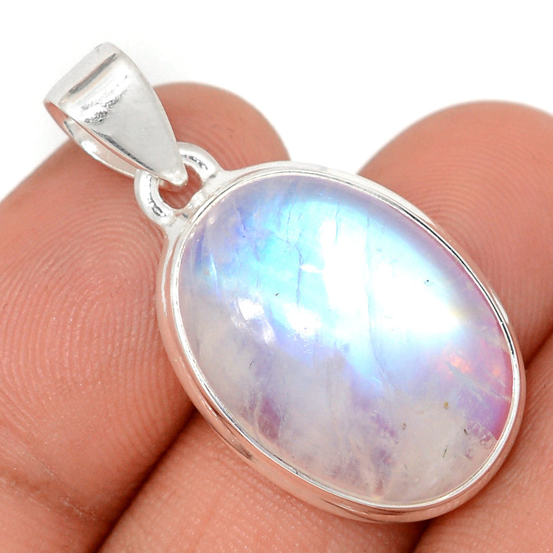 1.3" Blue Fire Moonstone Pendants - BFMP2949