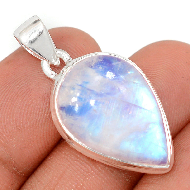 1.3" Blue Fire Moonstone Pendants - BFMP2950