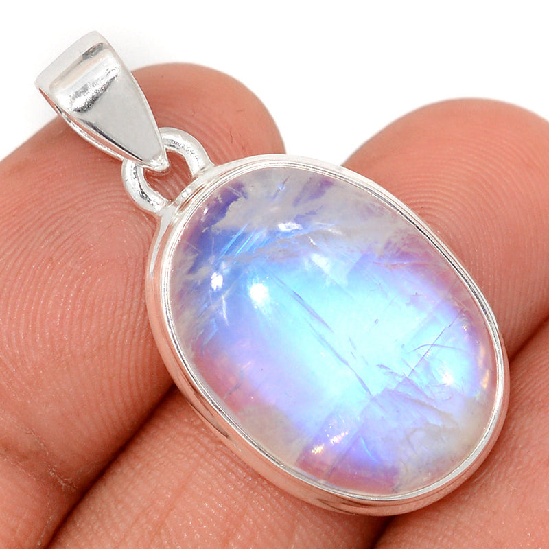 1.3" Blue Fire Moonstone Pendants - BFMP2951