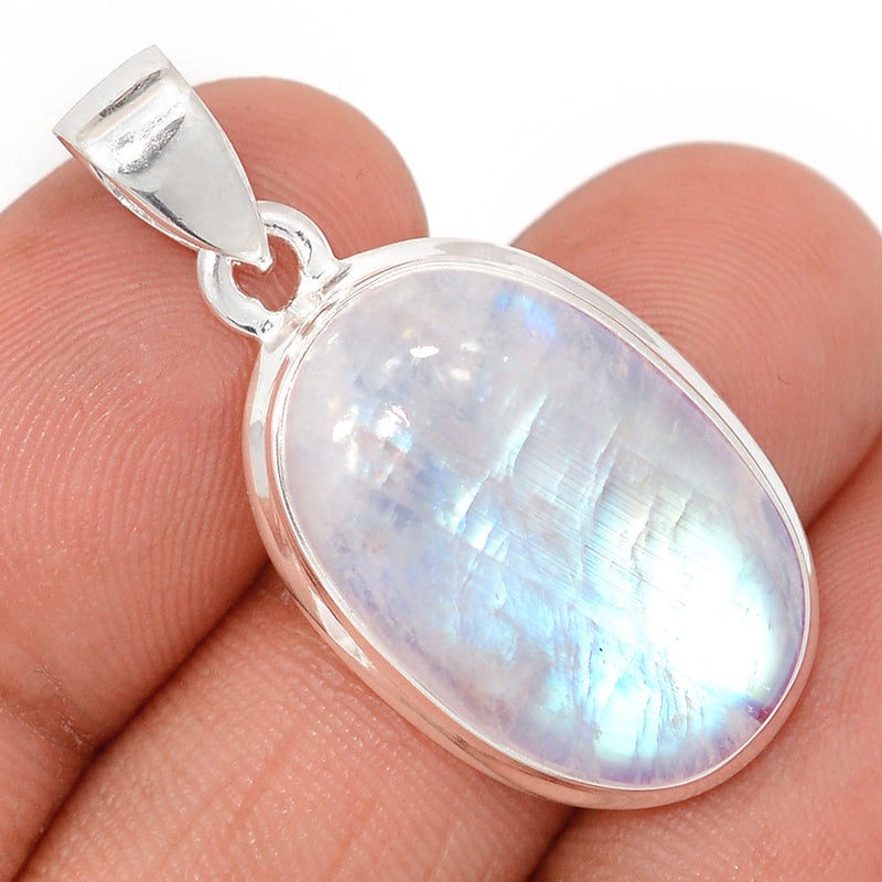 1.5" Blue Fire Moonstone Pendants - BFMP2953
