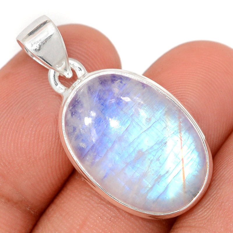 1.3" Blue Fire Moonstone Pendants - BFMP2955
