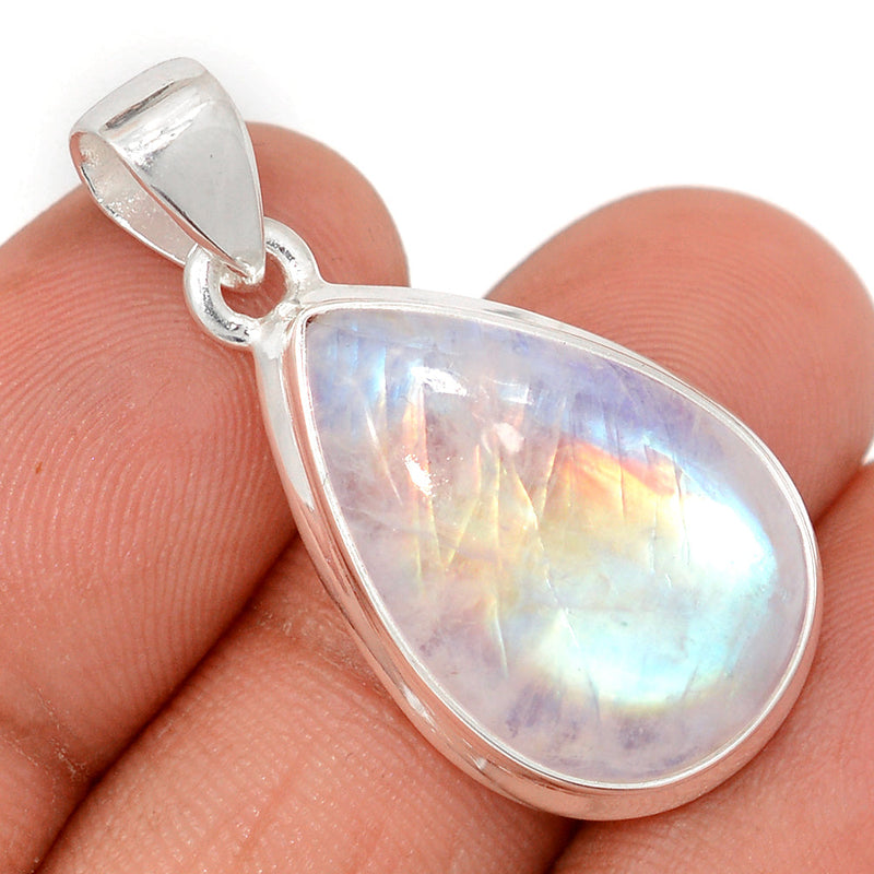 1.5" Blue Fire Moonstone Pendants - BFMP2956