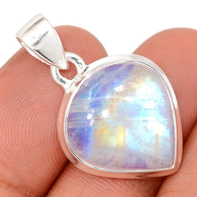 1.2" Blue Fire Moonstone Pendants - BFMP2958