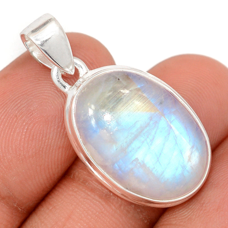 1.3" Blue Fire Moonstone Pendants - BFMP2959