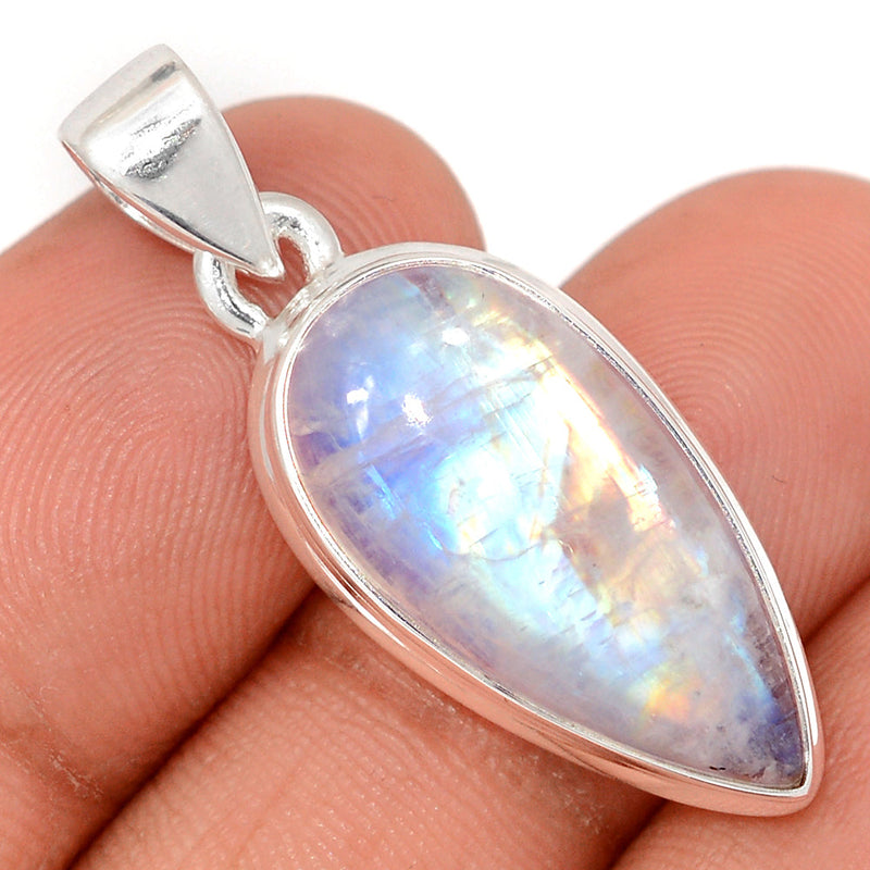 1.5" Blue Fire Moonstone Pendants - BFMP2960