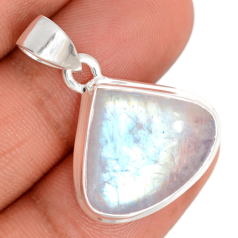 1.2" Blue Fire Moonstone Pendants - BFMP2961