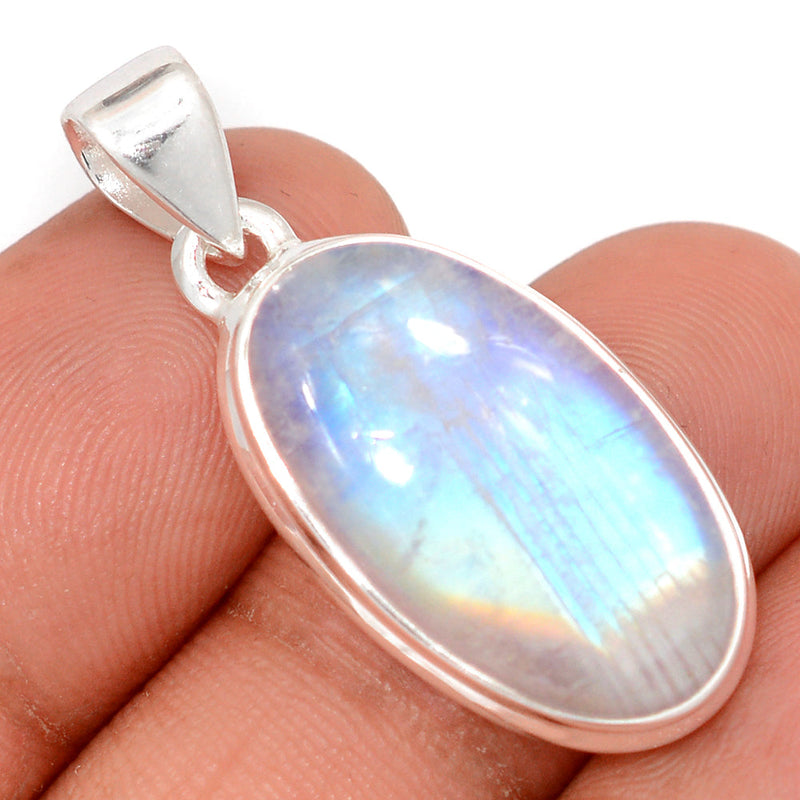 1.5" Blue Fire Moonstone Pendants - BFMP2964