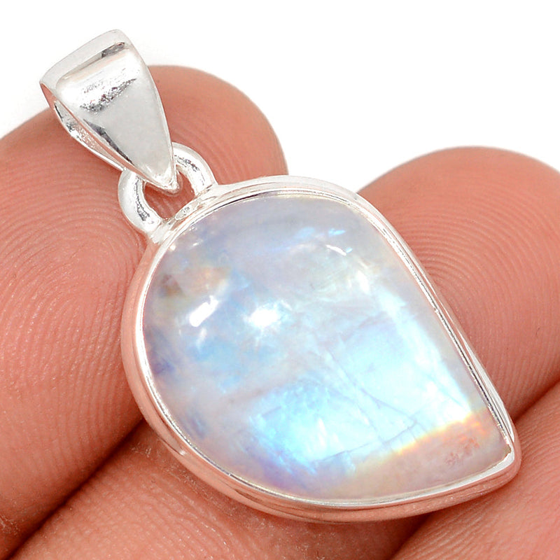 1.3" Blue Fire Moonstone Pendants - BFMP2966