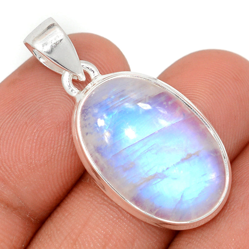 1.3" Blue Fire Moonstone Pendants - BFMP2967