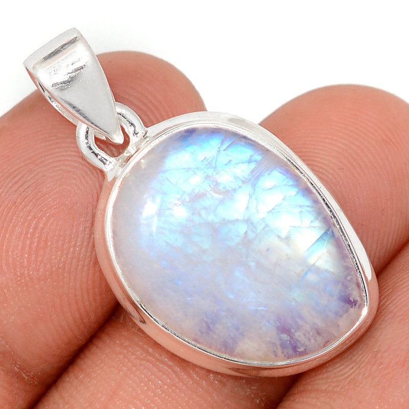 1.3" Blue Fire Moonstone Pendants - BFMP2968