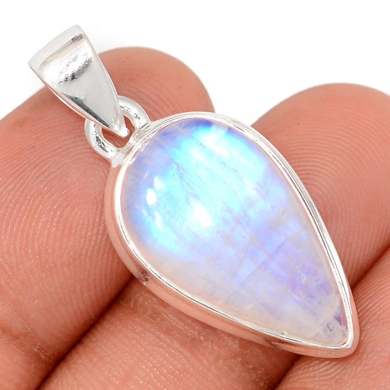 1.3" Blue Fire Moonstone Pendants - BFMP2969