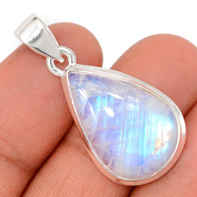 1.5" Blue Fire Moonstone Pendants - BFMP2970