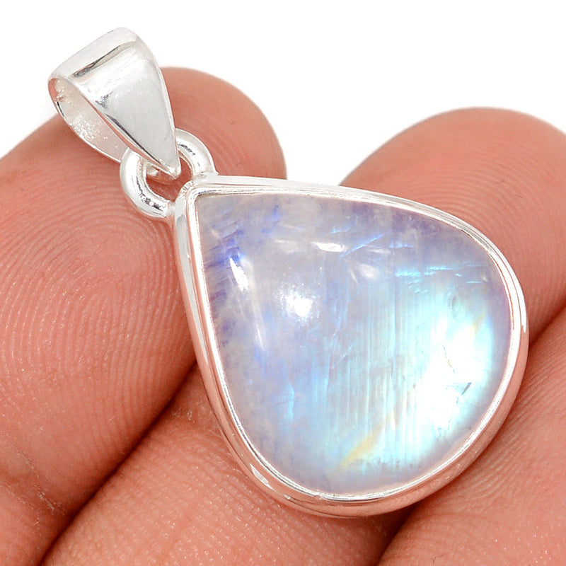 1.2" Blue Fire Moonstone Pendants - BFMP2971