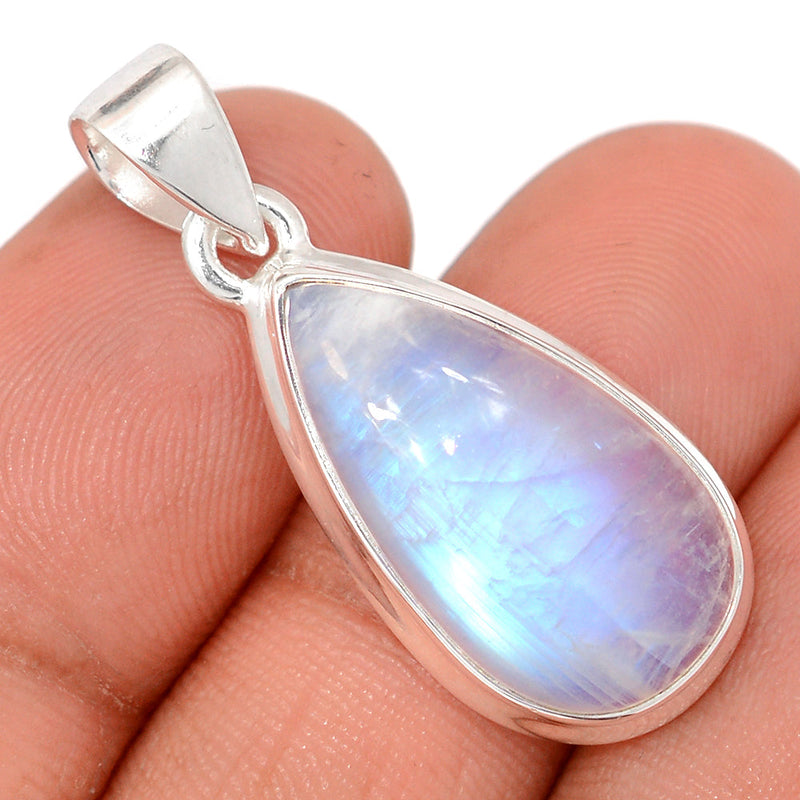1.5" Blue Fire Moonstone Pendants - BFMP2975