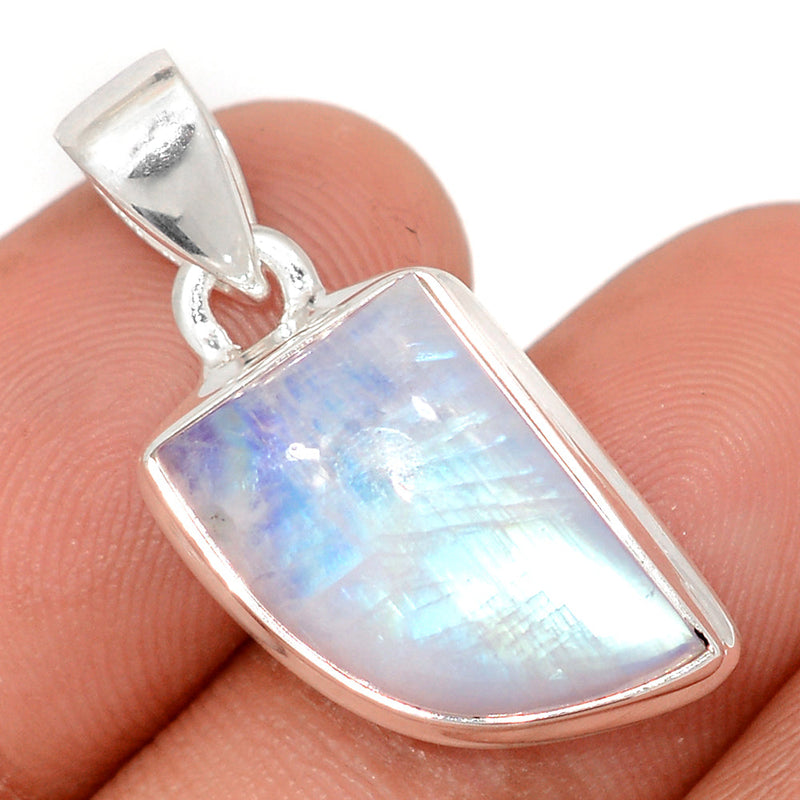 1.2" Blue Fire Moonstone Pendants - BFMP2977