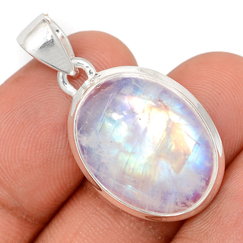 1.3" Blue Fire Moonstone Pendants - BFMP2984