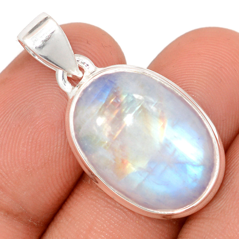 1.3" Blue Fire Moonstone Pendants - BFMP2985