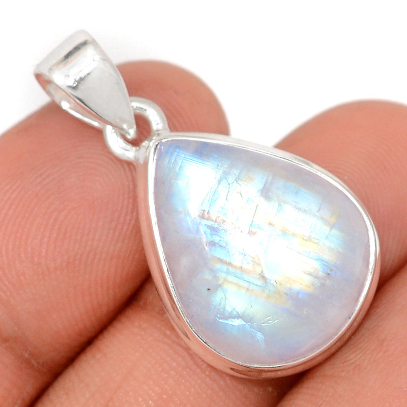 1.3" Blue Fire Moonstone Pendants - BFMP2986